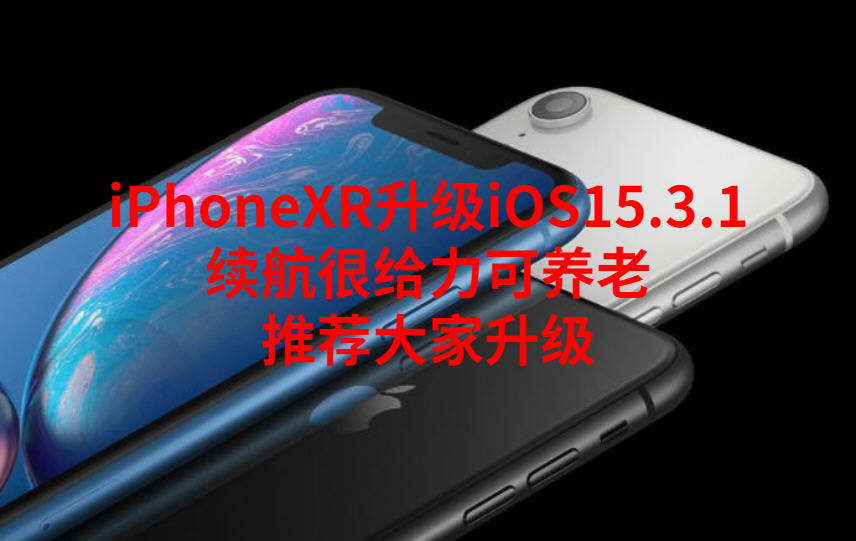 iPhoneXR升级iOS15.3.1续航很给力，可养老，推荐大家升级