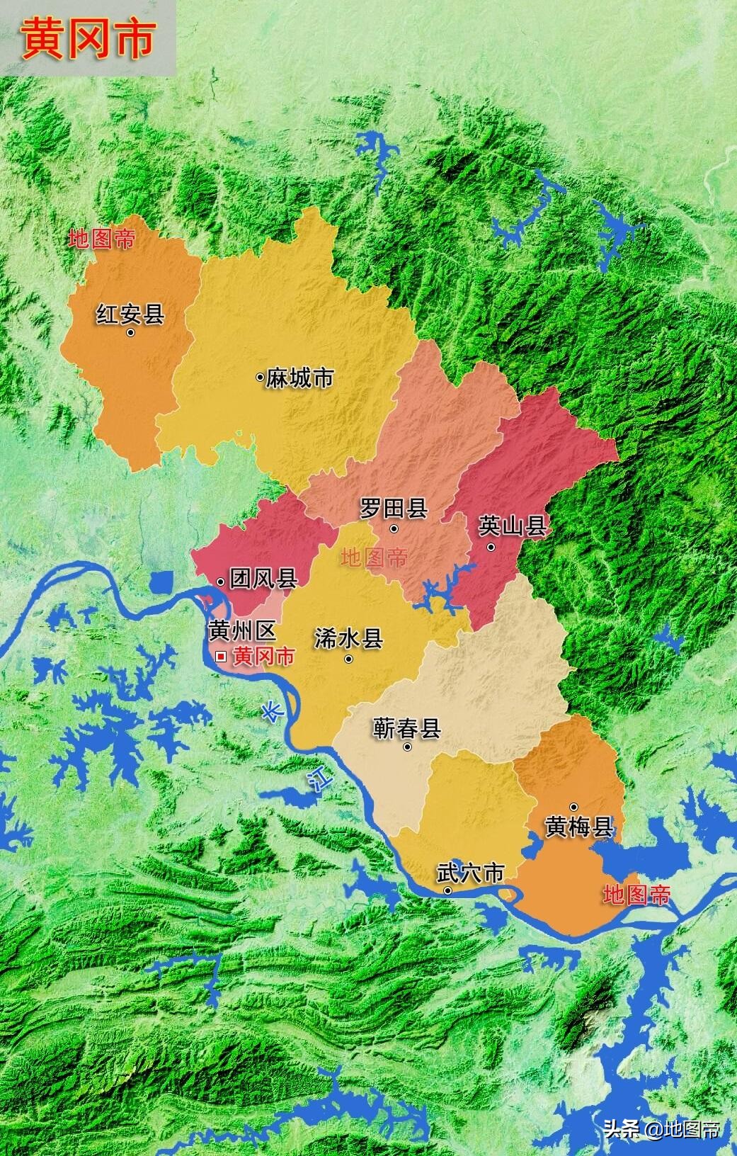 国内有7个武当山，湖北、河北、江西、福建、甘肃都有