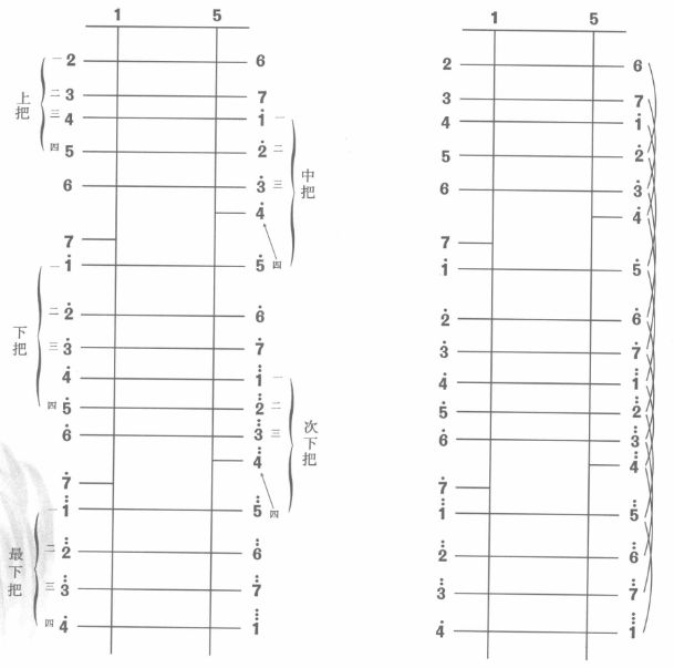 二胡入门指法(初学二胡的指法技术)