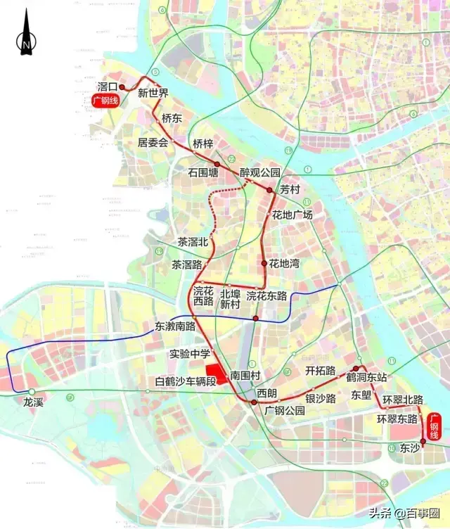 广州有轨电车观光攻略（广州48条有轨电车遍及全市10区）