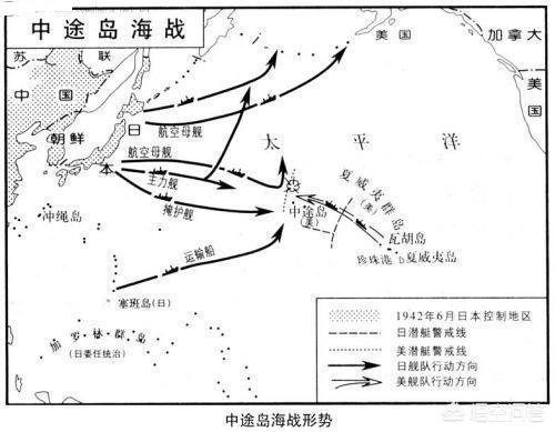 中途岛海战，美国仅出动3艘航母、军舰23艘，日军为何惨败？