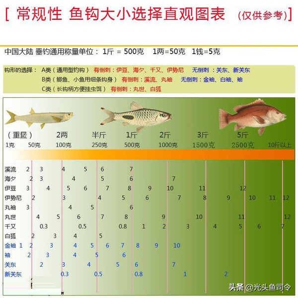 钓鲫鱼用几号钩合适？