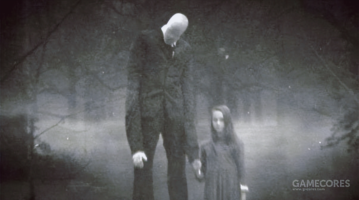 slenderman(「都市传说」slender man)