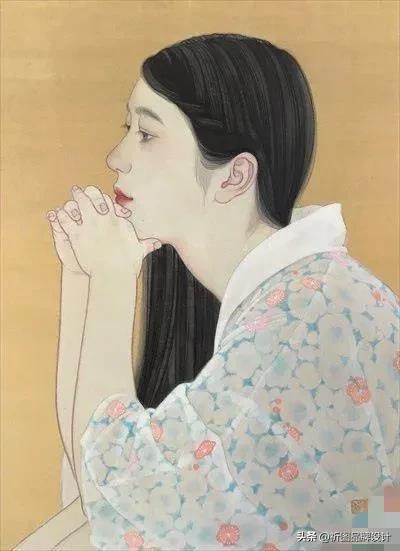 人体绘画(日本画家唯美工笔人体绘画作品欣赏)