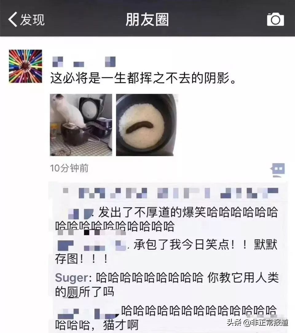 你看过哪些笑掉大牙的朋友圈？