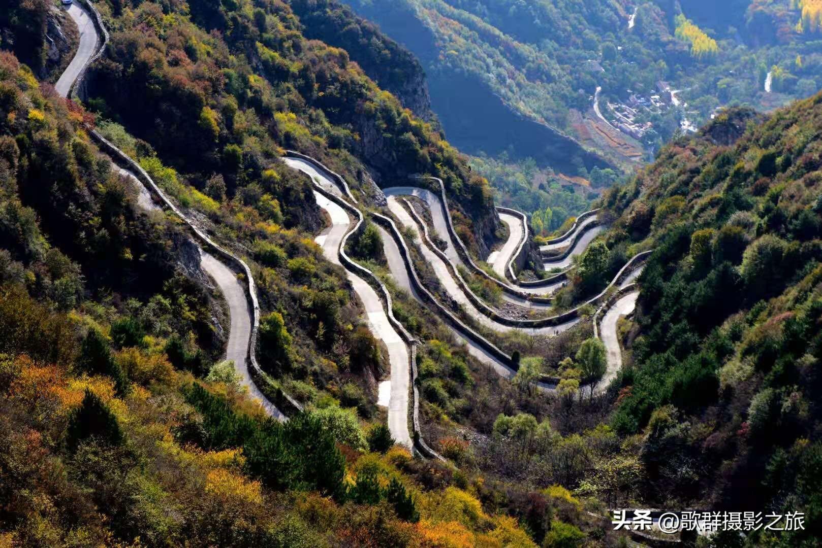 金秋红叶(林州太行大峡谷金秋红叶三天摄影采风路线安排)