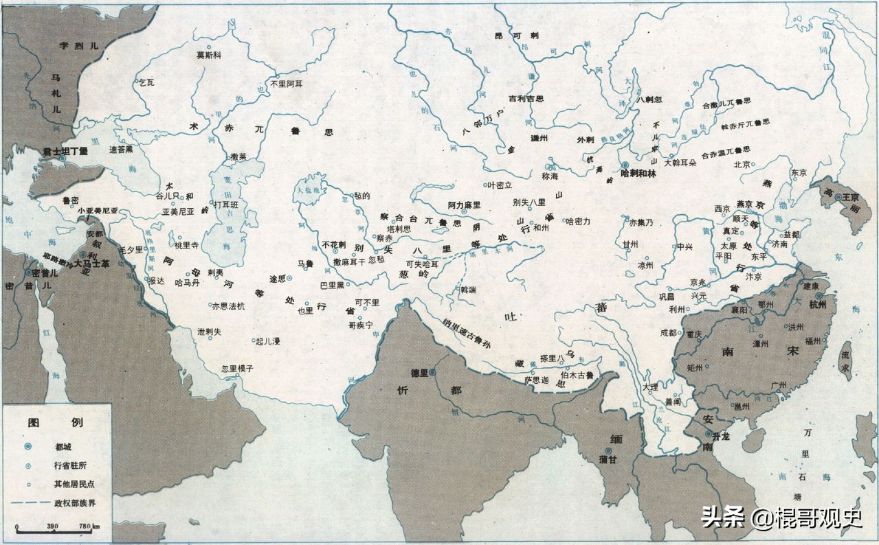 窝阔台汗国(蒙古汗国里的窝阔台汗国是怎么回事，窝阔台不是大汗吗？)